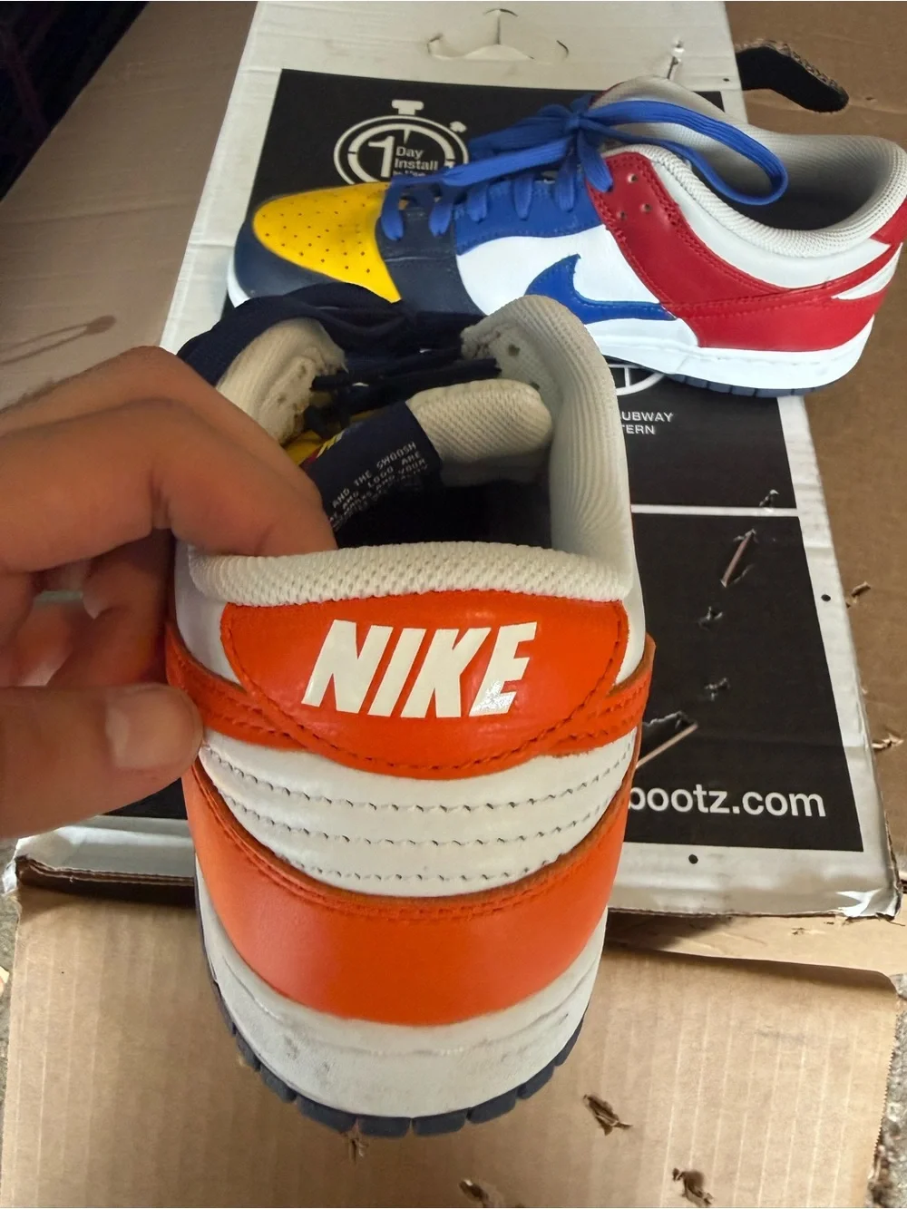 Nike colorful kids